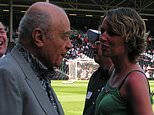 Mohamed Al Fayed put his hands on me and said 'come to my penthouse and I will show you my pyramid' when I was presenting TV at Fulham