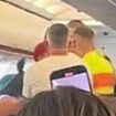 Moment easyJet flight to Greece is forced to divert to Munich after drunk passenger tries to storm the cockpit at 30,000ft before being restrained by hero bystander