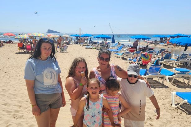 Mum-of-five takes kids to Benidorm as schools return saying 'I'll fight any fine'