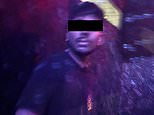 Mustachioed man is accused of refusing to leave nightclub women's lavatory and telling female clubbers 'I identify as a woman'