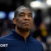 Dikembe Mutombo during a basketball match in 2020