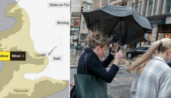 New UK weather maps show exactly where and when 60mph winds may strike