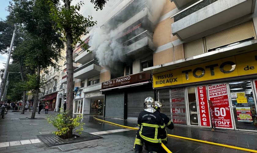 Nice : une femme de 54 ans décède dans un violent incendie