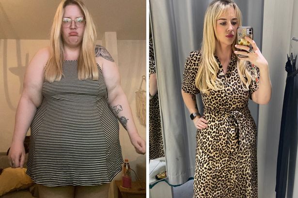 Nurse's incredible weight loss after she was 'hobbling home' from work