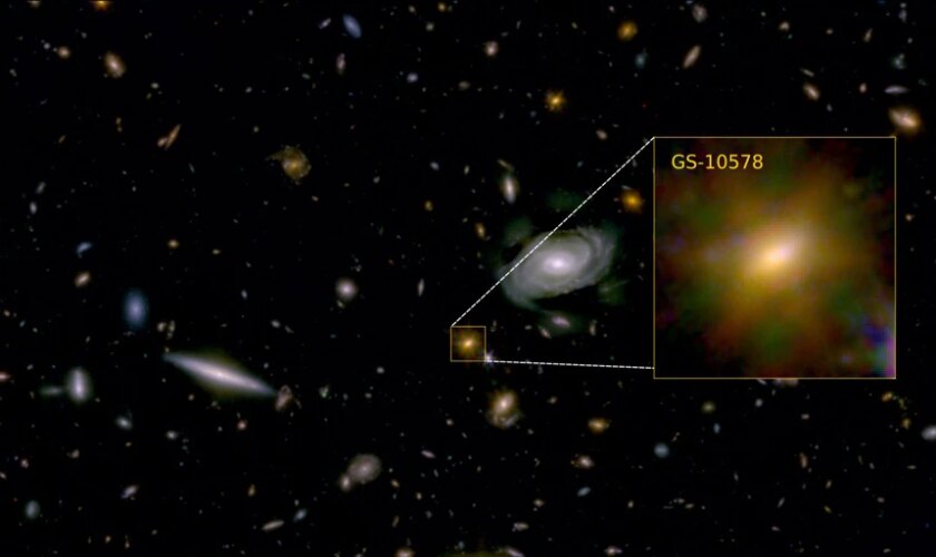 Observan, por primera vez, cómo un gran agujero negro 'mata de hambre' a su galaxia