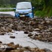 One dead and several missing after 'unprecedented' rains in Japan