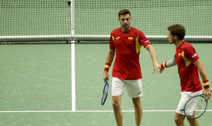 Pablo Carreño- Marcel Granollers contra Matthew Ebden - Max Purcell, en directo: resultado y última hora del partido de dobles de la Copa Davis hoy