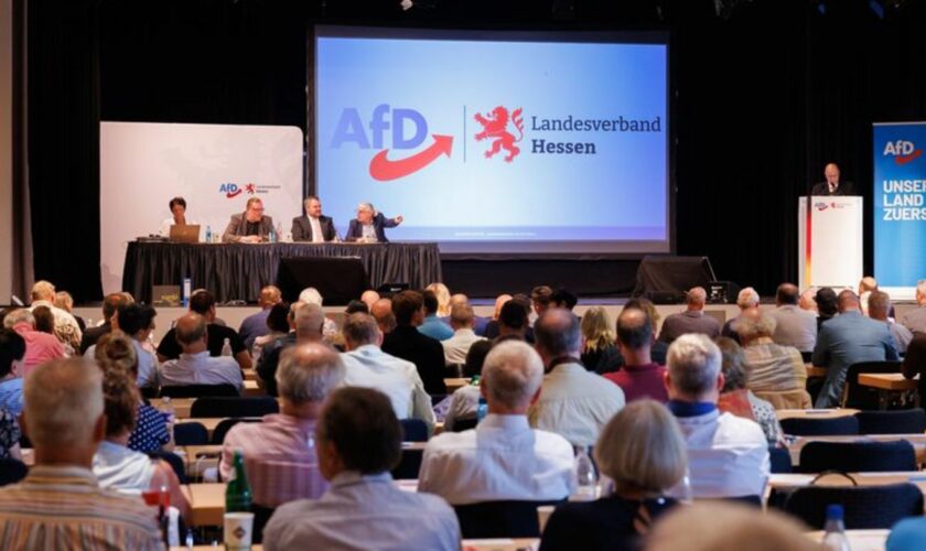 Wer wird Kandidat für die Bundestagswahl 2025 bei der hessischen AfD? Die Partei nimmt die Abstimmung in einem Jahr schon jetzt