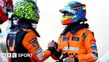 Lando Norris and Oscar Piastri