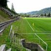 Pictured: Five of the most bizarre soccer stadiums in the world, from one in the UK with entrances inside a row of houses to one with a RAILWAY running through it