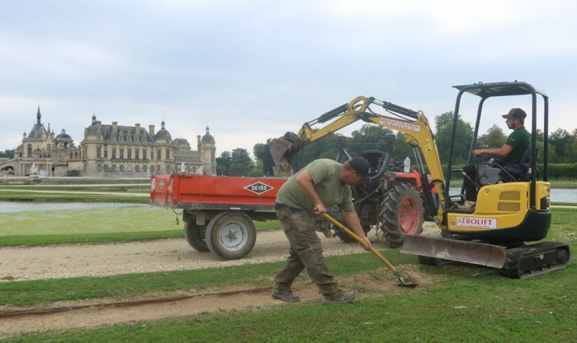 « Préserver la nature tout en développant l’événementiel » : le défi climatique du château de Chantilly