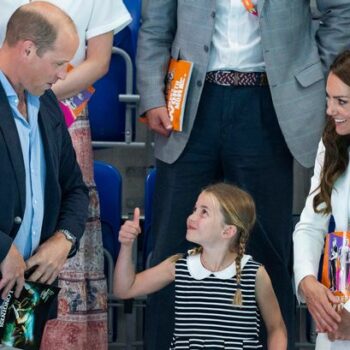 Princess Charlotte's cheeky response to Prince William when questioned about her age