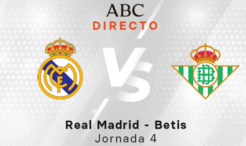 Real Madrid - Betis, estadísticas del partido