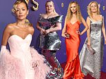 Rita Ora stuns in a feathered gown while Nicola Coughlan wears a quirky mirrored dress with Juno Temple and Gillian Anderson to lead British stars at the Primetime Emmy Awards