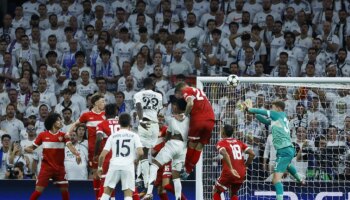 Rüdiger y Courtois salvan a un Madrid que sólo entiende Europa desde la agonía