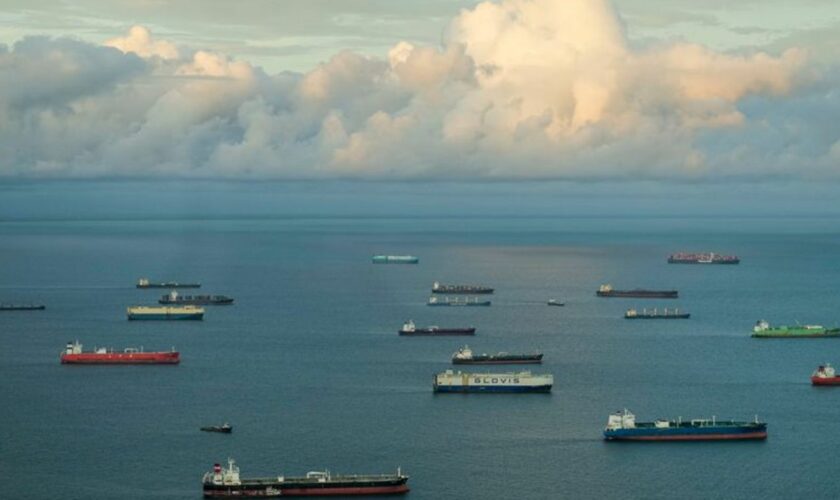 Rund drei Prozent des globalen CO2-Ausstoßes gehen auf das Konto der internationalen Schifffahrt. (Archivbild) Foto: Matias Dela