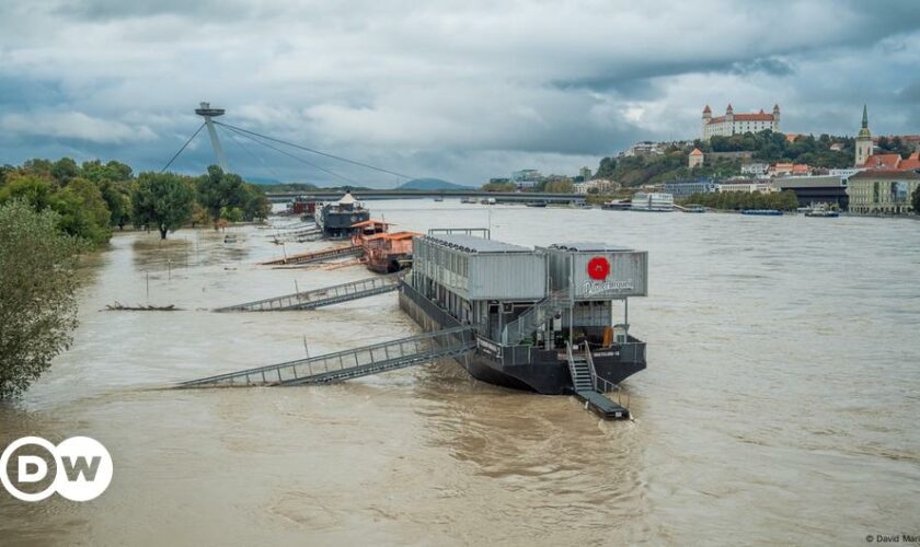 Slovakia's capital hit by biggest floods in 30 years