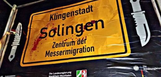 Solingen: Rechtsextreme hängen Hetz-Plakate auf