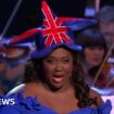 Soprano Angel Blue charms Last Night of the Proms audience