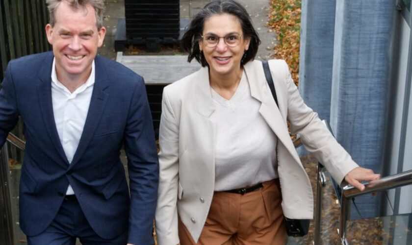 Ulf Kämpfer und Serpil Midyatli wollen beide Spitzenkandidat der SPD in Schleswig-Holstein werden. Foto: Markus Scholz/dpa