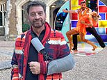 Strictly Come Dancing star Nick Knowles CONFIRMS his future on the BBC show after arm injury left his involvement hanging in the balance