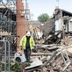 Sudden collapse of £2.2m homes under renovation in Richmond leaves locals confronted with 'a scene from a disaster movie' - in latest twist in long-running planning battle