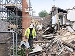 Sudden collapse of £2.2m homes under renovation in Richmond leaves locals confronted with 'a scene from a disaster movie' - in latest twist in long-running planning battle