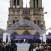 Sur le parvis de Notre-Dame, des personnalités religieuses prient pour «un changement radical» en faveur de la paix