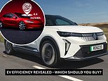 The HUGE differences in electric car efficiency revealed - which models could cost you almost £850 extra every 10,000 miles?