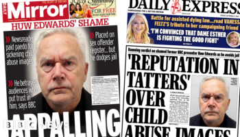 The Papers: 'Huw Edwards' shame' and 'reputation in tatters'