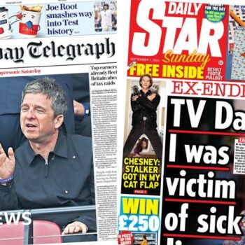 The Papers: 'Supersonic Saturday' and actress' Savile allegations