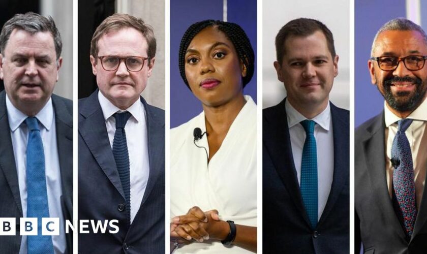 The five contenders battling to be the next Tory leader