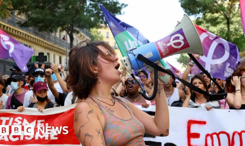 Thousands protest in France over Macron's choice of PM