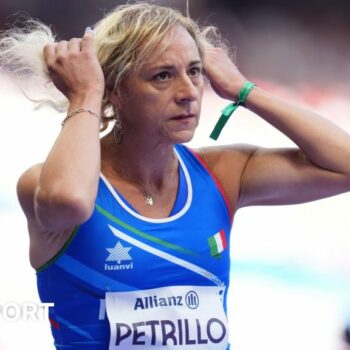 Italian sprinter Valentina Petrillo