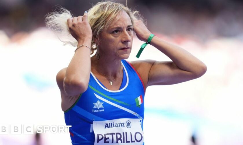 Italian sprinter Valentina Petrillo