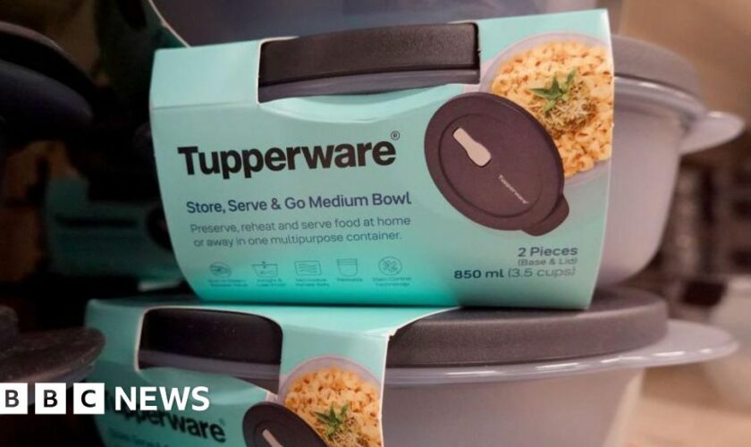 Tupperware in fight to survive after bankruptcy filing