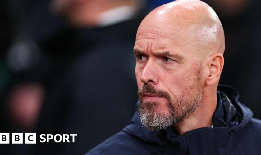 Manchester United manager Erik ten Hag