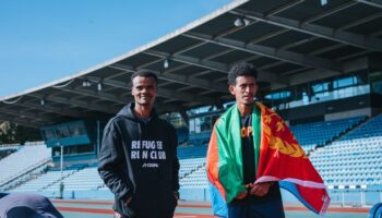 Two former refugees running marathon to 'inspire' others across the country