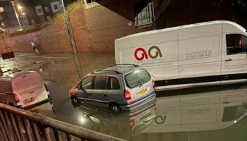 UK and London floods: Dramatic images show devastating floods with towns submerged after days of rain