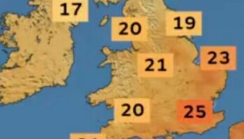 UK weather: Britain forecast scorching 25C roaster today - but there's a catch