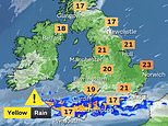 UK weather: Met Office warns of floods and road closures as four inches of rain falls in 48 hours - and it won't get better over the weekend