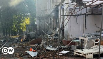 Ukraine updates: Sumy hospital hit by deadly double attack