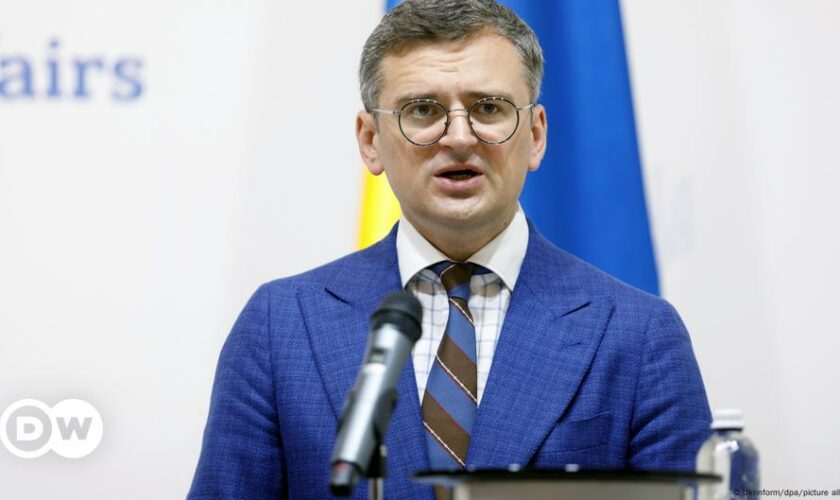 Ukrainian Foreign Minister Kuleba tenders resignation