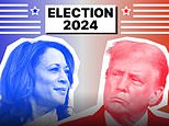 Ultimate poll of polls ahead of the November 5 presidential election between Donald Trump and Kamala Harris: Interactive voting intention graphs lay bare the Republican-Democrat divide