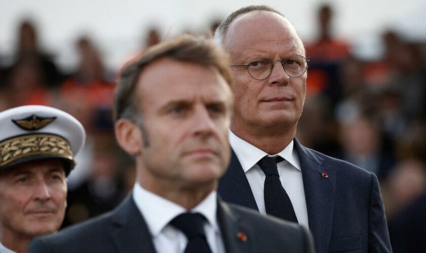 «Un premier ministre formidable»: Emmanuel Macron et Édouard Philippe font bonne figure au Havre