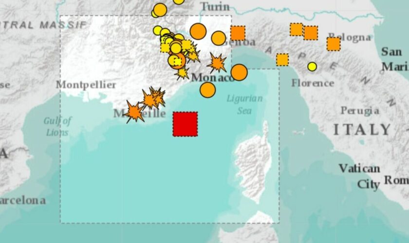 Un séisme de magnitude 4,3 a secoué le Var ce samedi soir