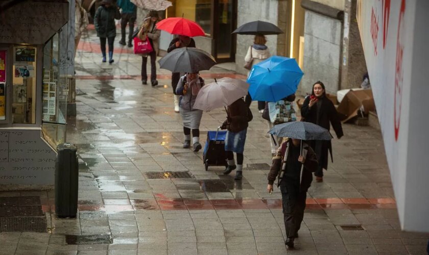 Una borrasca deja este martes chubascos y tormentas en el nordeste peninsular