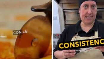 Una chef italiana explica la forma correcta de cortar la pizza: muchos lo hacen de forma incorrecta