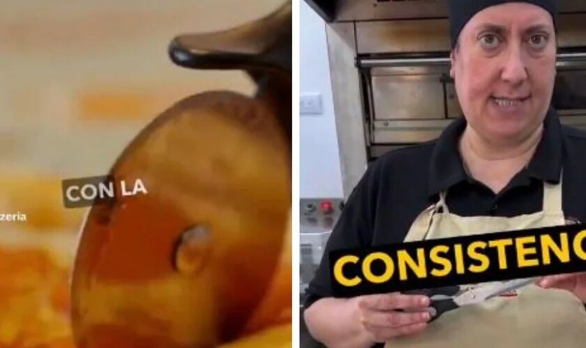 Una chef italiana explica la forma correcta de cortar la pizza: muchos lo hacen de forma incorrecta