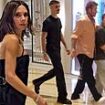 Victoria Beckham wows in a black jumpsuit as she joins her husband David and their kids in Las Vegas to celebrate Romeo's 22nd birthday